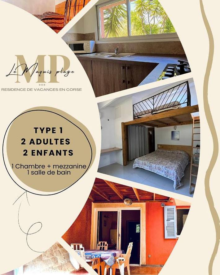 Location de vacances pour 8 personnes, avec jardin ainsi que vue et piscine à Poggio-Mezzana - 3