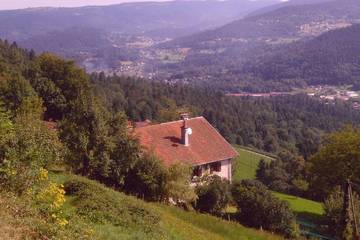 Gîte pour 9 personnes, avec terrasse et jardin à Vagney