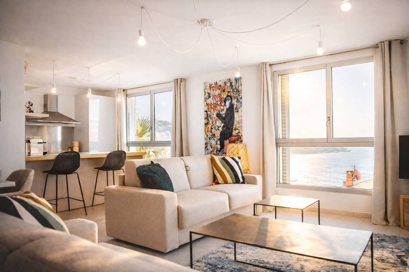 Appartement entier, Sea View Duplex T3 | Near Monaco & Beach | Parking in Roquebrune-Cap-Martin, Côte méditerranéenne (France)
