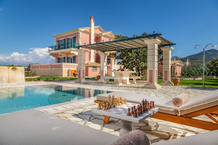 Διαμερίσματα διακοπών για 6 άτομα, με ταράτσα και κήπο στην Παραλία Αλμυρού