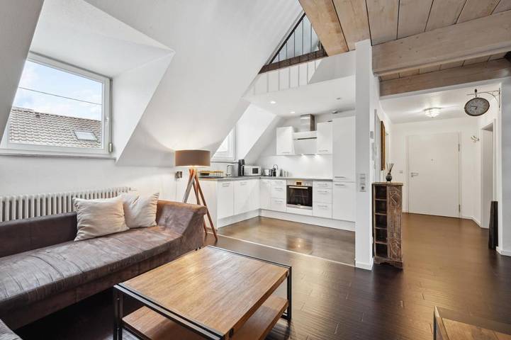 Appartement de vacances pour 7 personnes, avec Balcon ainsi que Terrasse et Vue