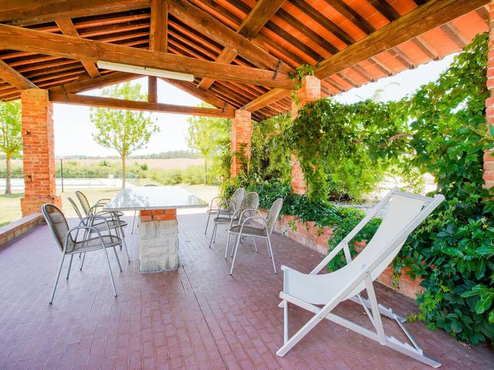 Casa vacanza per 4 persone, con Terrazza e Giardino nonché Piscina a Castiglione del Lago