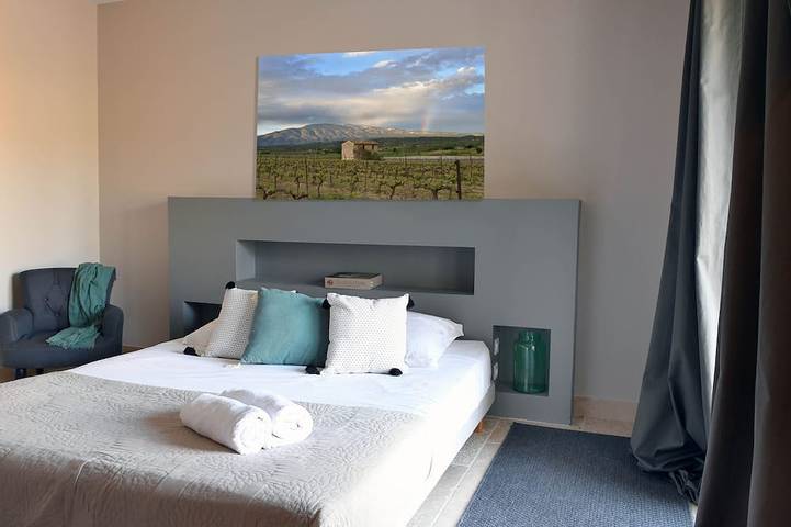 Ferienhaus für 10 Personen, mit Balkon und Garten in Bédoin - 2