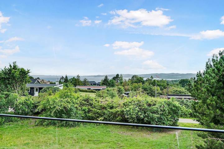 Modernes Ferienhaus in zwei Etagen nahe Ebeltoft mit Meerblick in Ebeltoft, Süddjursland