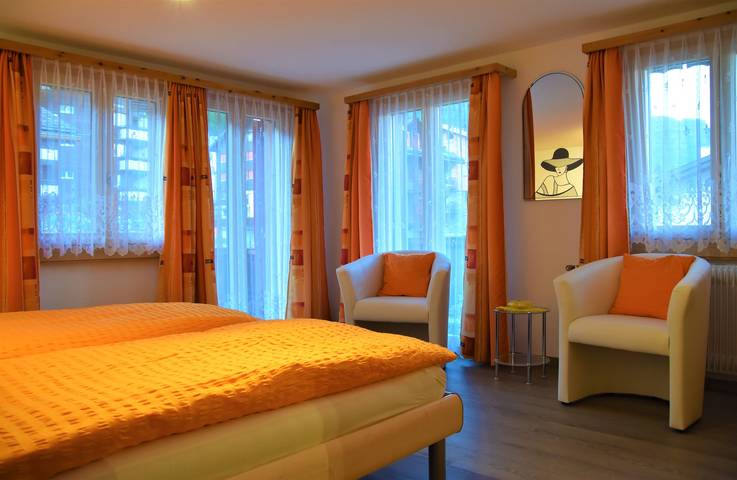 Ganze Ferienwohnung, Ferienwohnungen Zur Heimat - 2-Bettwohnung 1049 in Grächen, Walliser Alpen