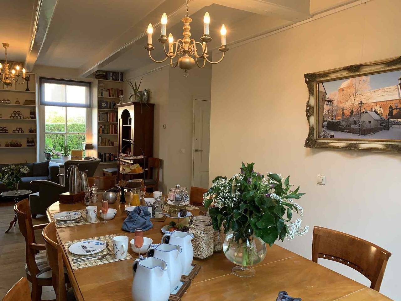 Gemütliches 4-Personen-Ferienhaus im Zentrum von Grou in Friesland in Nationalpark De Alde Feanen