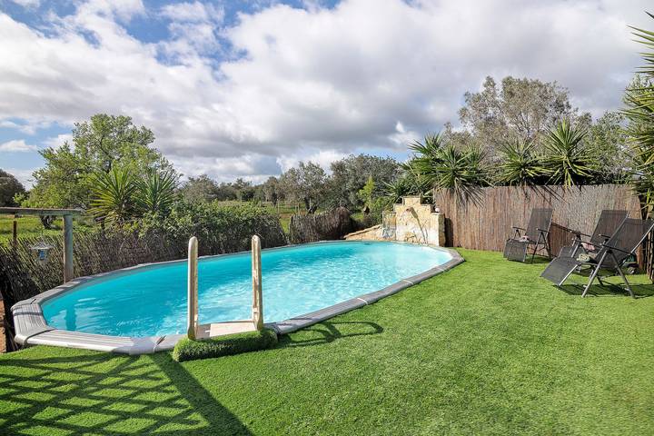 Casa rural para 8 personas, con jardín en Paderne