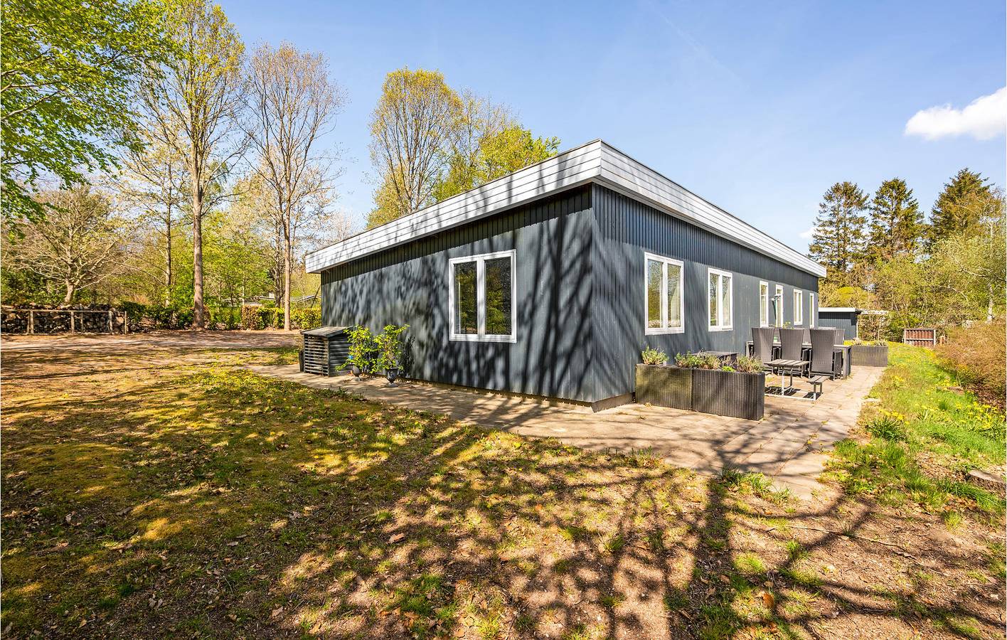 Ferienhaus für 6 Personen mit Terrasse in Rønde, Djursland