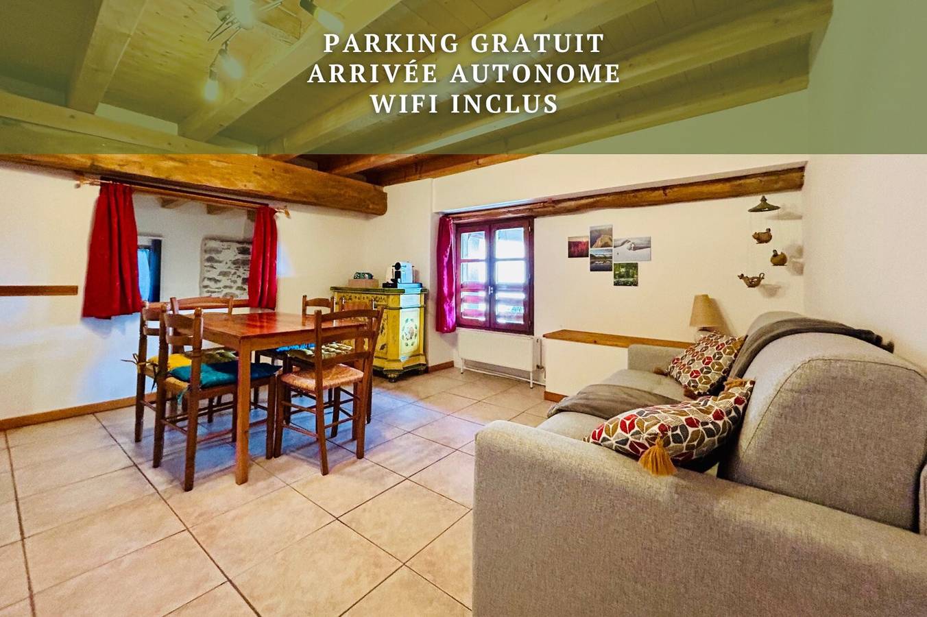Au pied du château - parking wifi jardin - clg savoie in Saint-Pierre-d'Albigny, Région de Chambéry