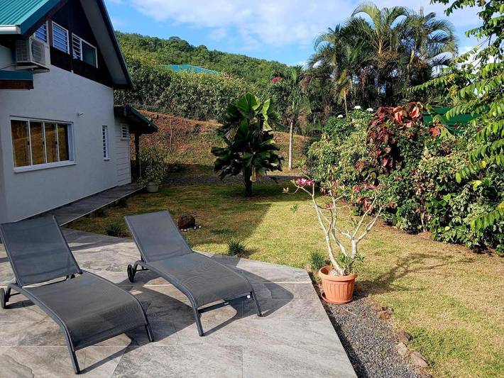 Villa pour 10 personnes, avec piscine ainsi que jardin et vue dans Mo'orea - 4