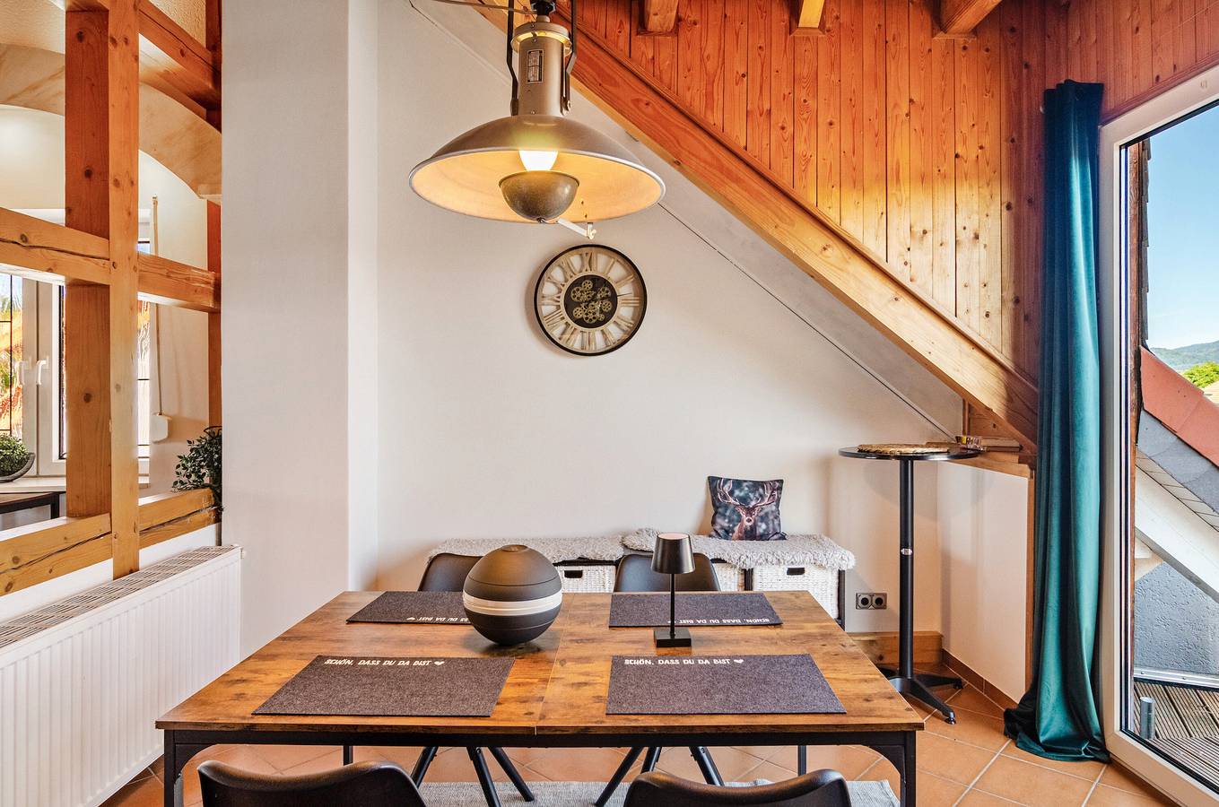 Ganze Wohnung, Apartment 'Männerleben' mit privater Terrasse und Wlan in Niedersachswerfen, Harztor