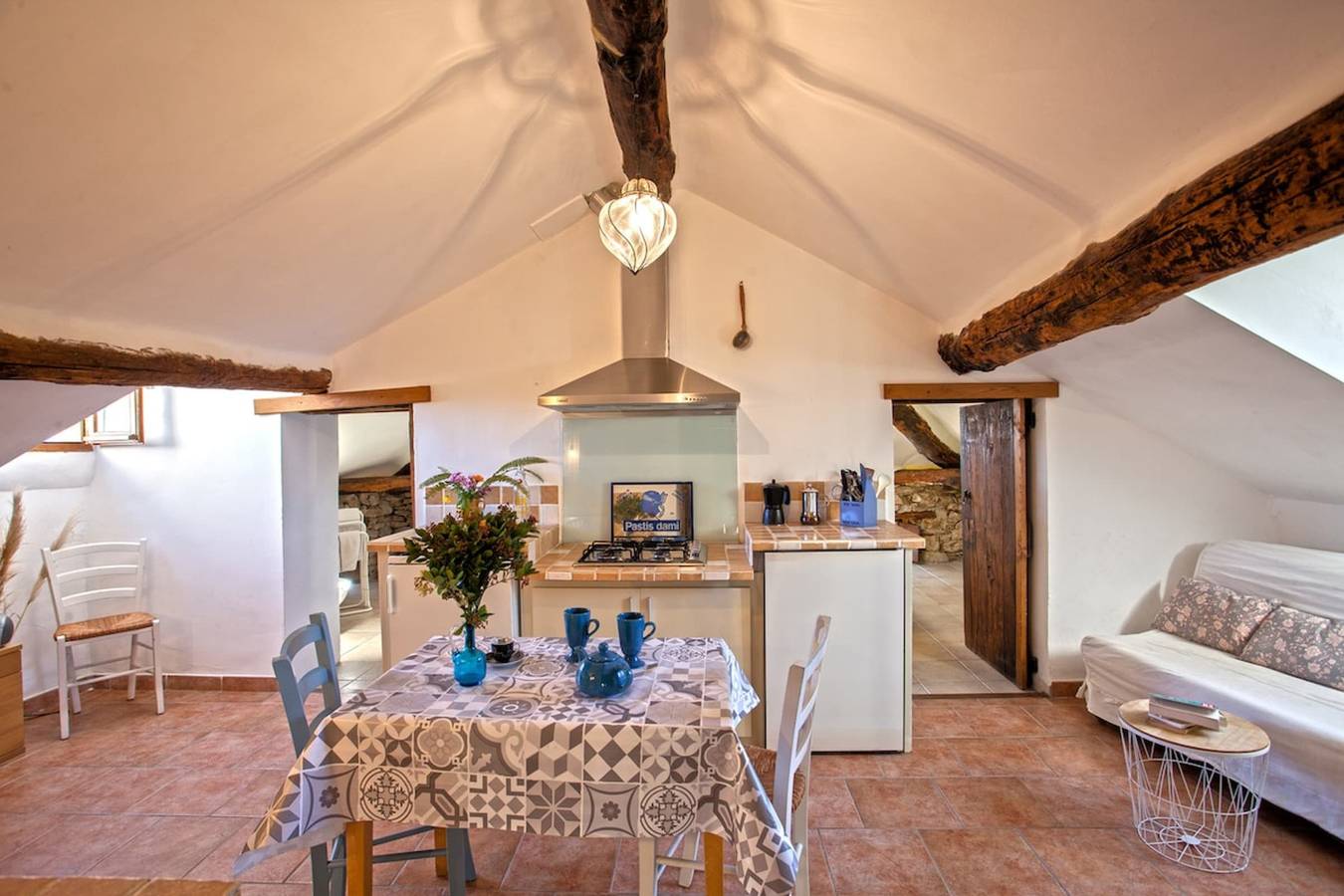 Appartement entier, Casa Tenda appartement dans maison en pierre in Santo-Pietro-di-Tenda, Région de Calvi