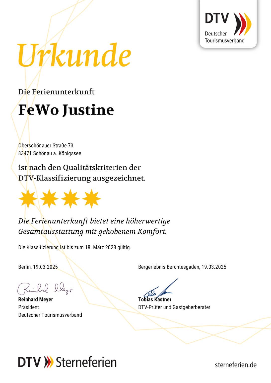 Ganze Ferienwohnung, Ferienwohnung Justine - Fewo Justine, 80qm bis 4 Personen, 2 getrennte Schlafzimmer, großem Balkon und Bergblick in Schönau am Königssee, Berchtesgadener Alpen