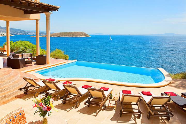 Finca für 10 Personen, mit Balkon und Whirlpool sowie Garten in Calvià - 2