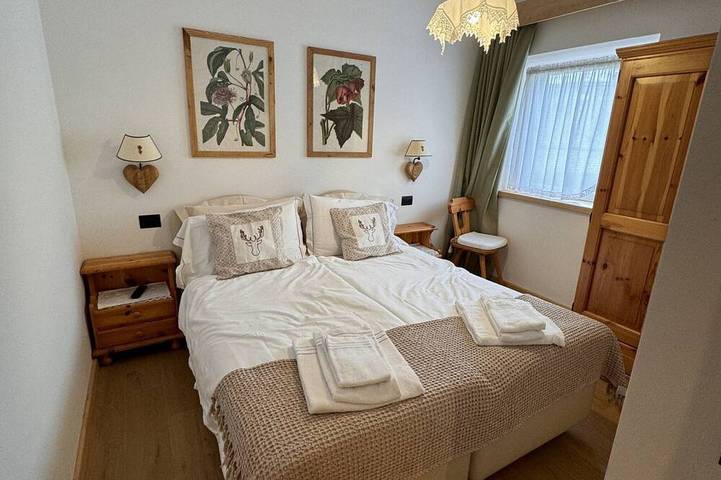 Ganze Wohnung, Continental Apartment - zentraler Bereich - 8 Betten - Wifi und Außenbereich in San Vito di Cadore, Dolomiti Superski