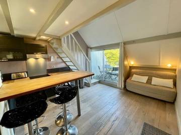 Gîte pour 4 personnes, avec terrasse, animaux acceptés dans Kerhostin