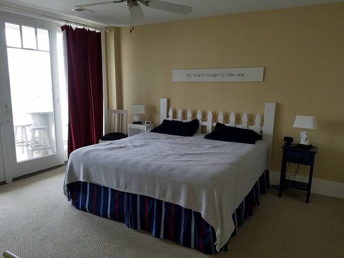 Vacation rental for 8 people, with hot tub and balcony as well as pool in Wildwood Crest
