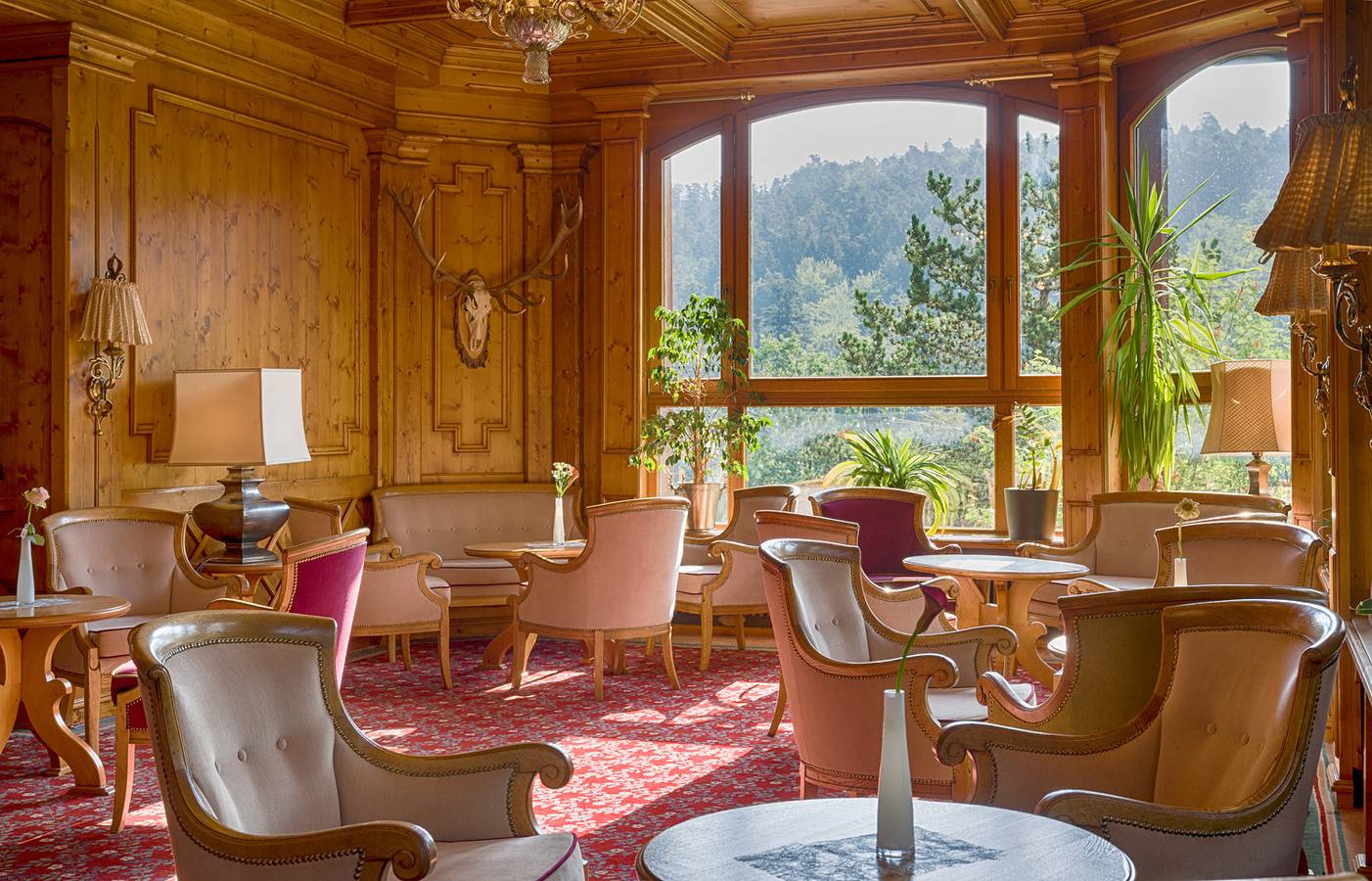 Ringhotel Mönchs Waldhotel - Doppelzimmer Standard mit ca. 23qm, Dusche und Wc in Unterreichenbach, Nordschwarzwald