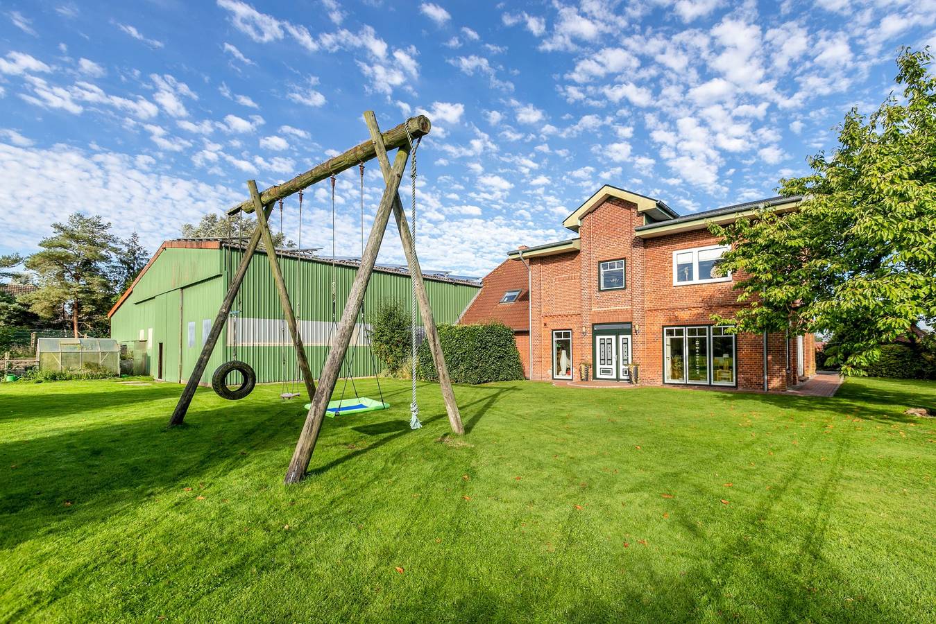 Ganze Wohnung, 'Ferienhof Anke Thiede' mit Privatterrasse, Gemeinschaftsgarten und Wi-Fi in Lehe, Halbinsel Eiderstedt