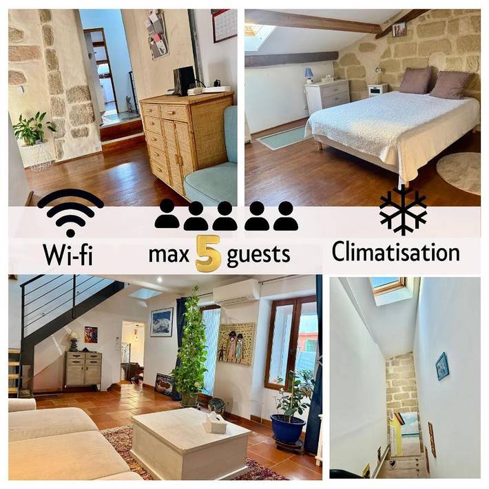 Villa pour 5 personnes, avec terrasse