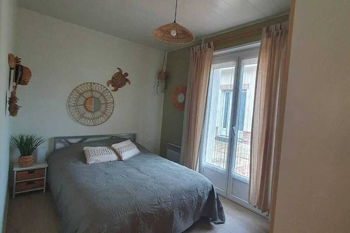 Maison de vacances pour 6 personnes, avec terrasse dans Merlimont Plage