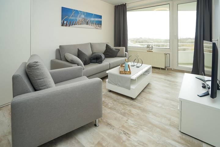 Ferienwohnung für 4 Personen, mit Balkon und Sauna - 1