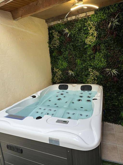 Appartement de vacances pour 2 personnes, avec Balcon et Jacuzzi ainsi que Terrasse et Jardin