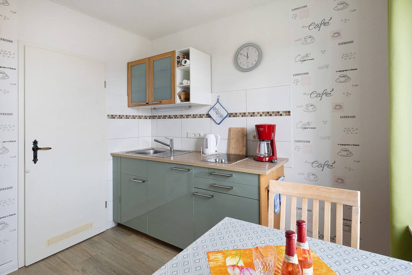 Ganzes Studio, Einzimmerapartment '1 Raum Süden' mit gemeinsamer Terrasse, gemeinsamem Garten und Wi-Fi in Dagebüll, Nordseeküste