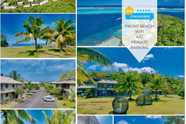 Ferieleilighet for 4 personer, med terrasse i Bora Bora
