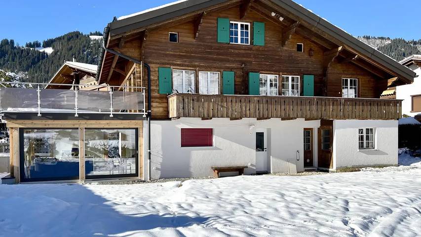 Gîte pour 9 personnes, avec jardin à Adelboden - 4
