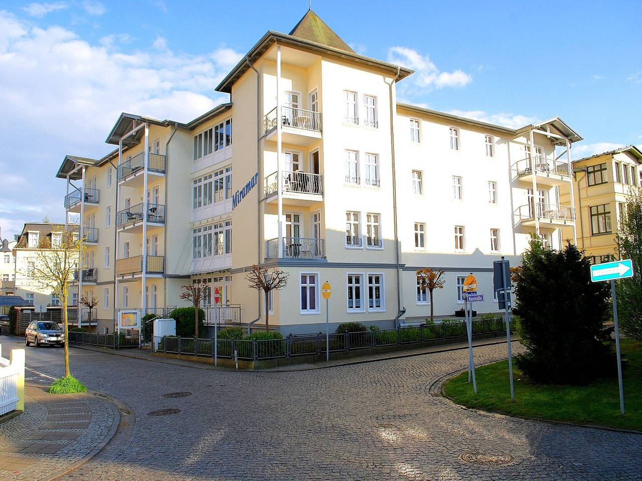 Appartement entier, Haus Miramar Appartement 02 in Drei Kaiserbäder, Heringsdorf