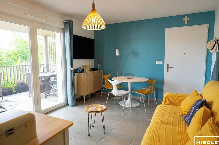 Appartement de vacances pour 4 personnes, avec balcon et piscine