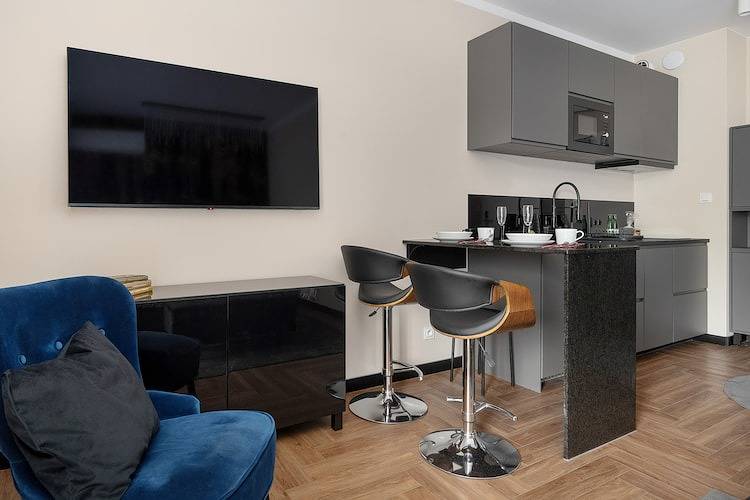 Cały apartament, Studio wakacyjne z balkonem, kryty basen, sauna in Polanica Zdrój, Sudety (Polska)