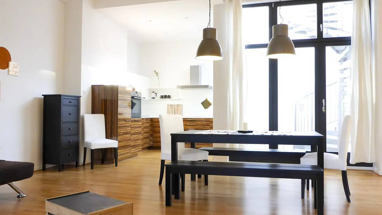 Room for 2 people with terrace in Leipzig Mitte, Leipzig