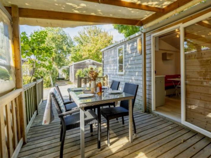 Mobil home pour 4 personnes, avec Bassin pour enfant à L'Houmeau