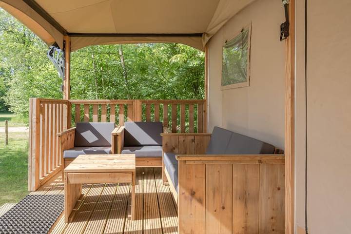 Camping für 4 Personen, mit Terrasse und Balkon/Terrasse in Drenthe - 4