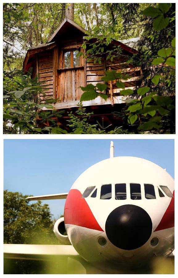 Gîte pour 5 personnes, avec jardin ainsi que terrasse et vue dans La Ferme Aventure