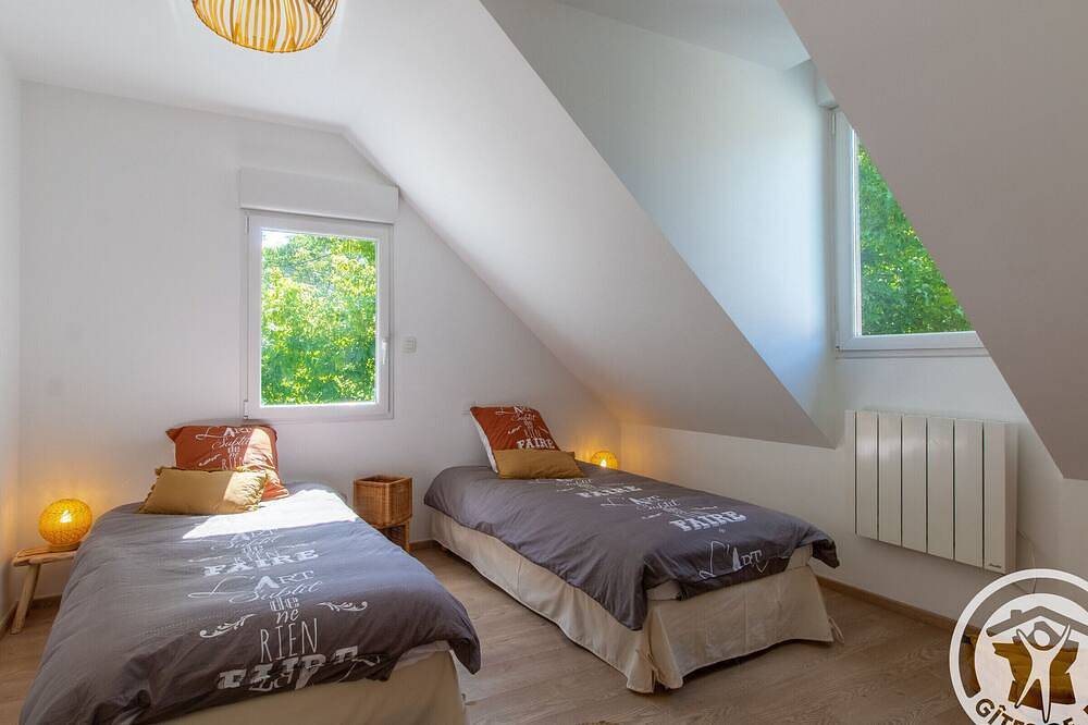 Gîte accueillant avec piscine chauffée à partager, près d'Angers, idéal pour vacances en nature in Tiercé (Maine-et-Loire), Région d'Angers