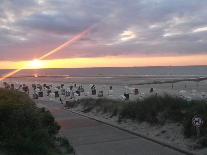 Ferienhaus für 3 Personen, mit Balkon und Garten auf Wangerooge - 4