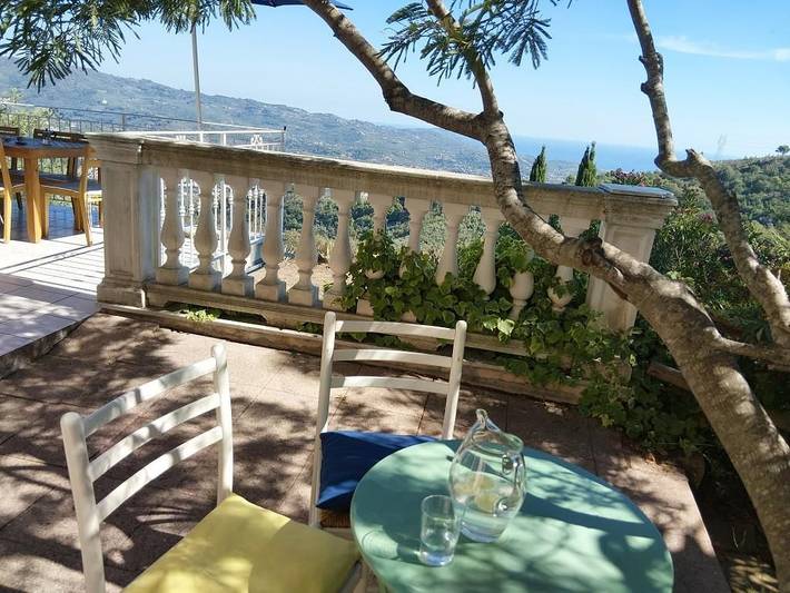 Bellavista – Peace, nature and sea view for 2-4 people in Civezza, Riviera di Ponente