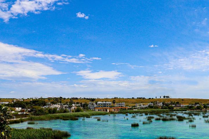 Ferienwohnung für 6 Personen, mit Balkon und Terrasse sowie Ausblick und Seeblick in Brindisi - 2
