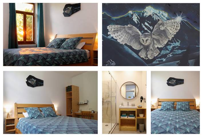 Location de vacances pour 2 personnes, avec jardin à Saint-Franc