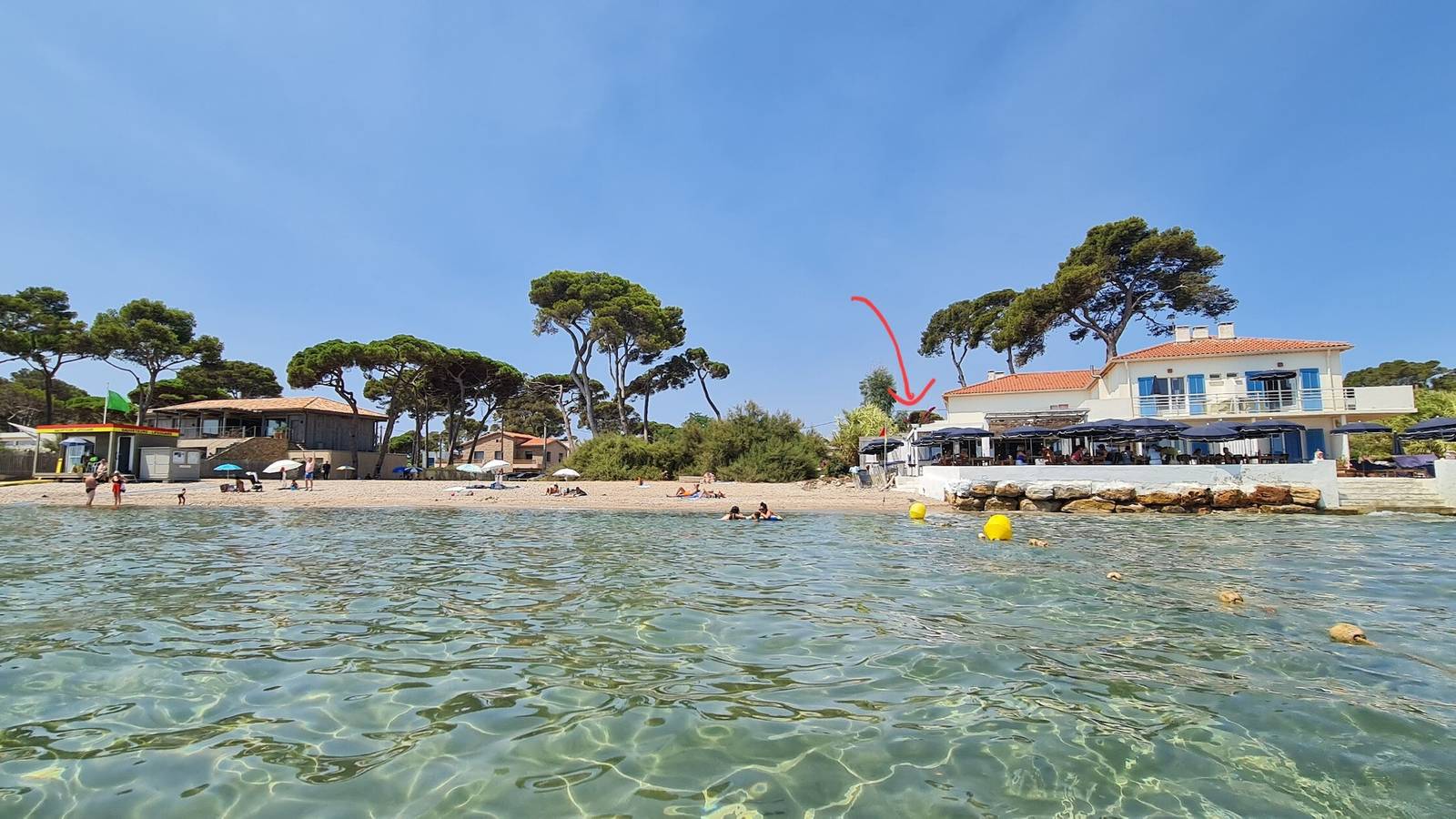 Ganze Wohnung, Gemütliches Studio „Les Goélettes“ mit Meerblick in Hyeres, Parc national Port-Cros