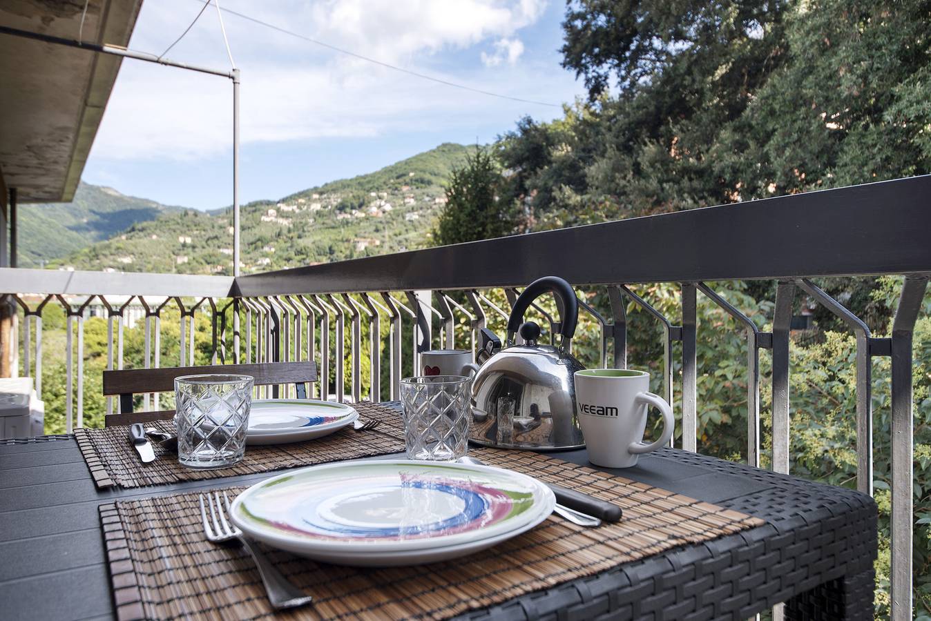 Appartamento intero, Appartamento 'Appartamento Del Golf' con vista sulle montagne, Wi-Fi e aria condizionata in Rapallo (Città), Rapallo