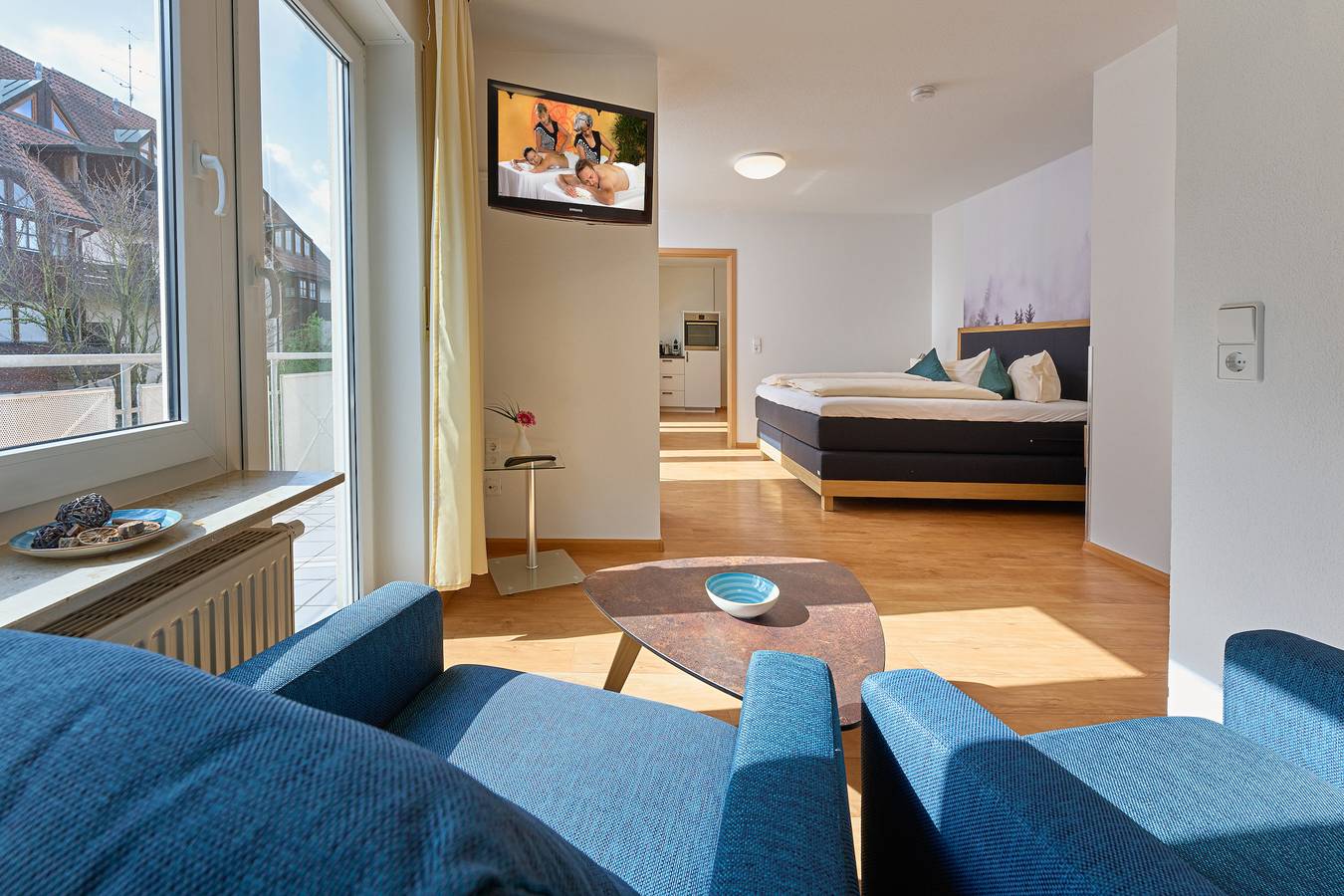 Ganze Ferienwohnung, Thermen Appartments Gabriela, Appartement 40 qm² in Bad Krozingen, Südschwarzwald