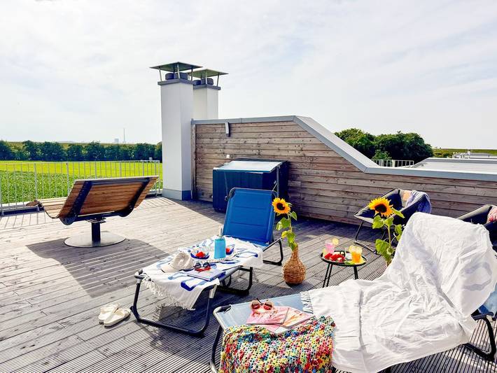 Ferienwohnung für 2 Personen, mit Terrasse und Sauna am Jadebusen - 3