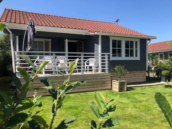 Maison de vacances pour 4 personnes, avec vue et vue sur le lac ainsi que terrasse et jardin