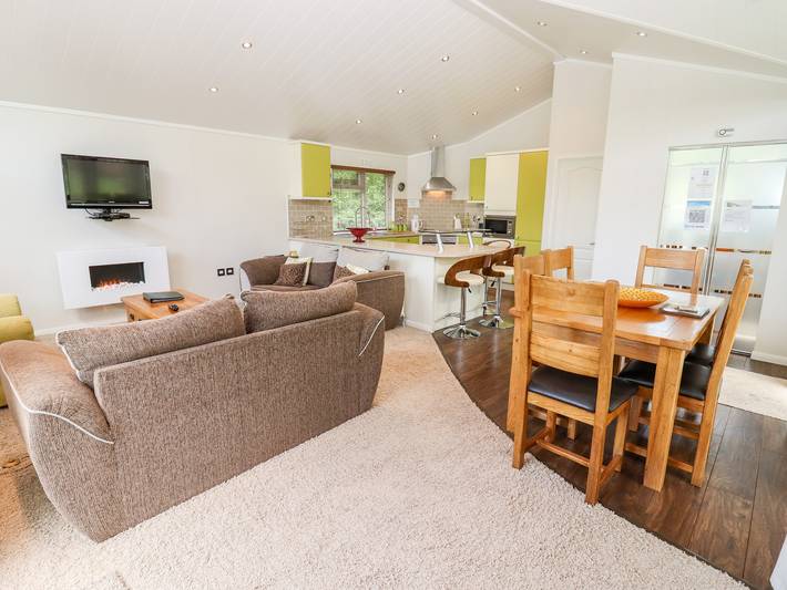 Lodge pour 4 personnes avec jardin in Gloucestershire