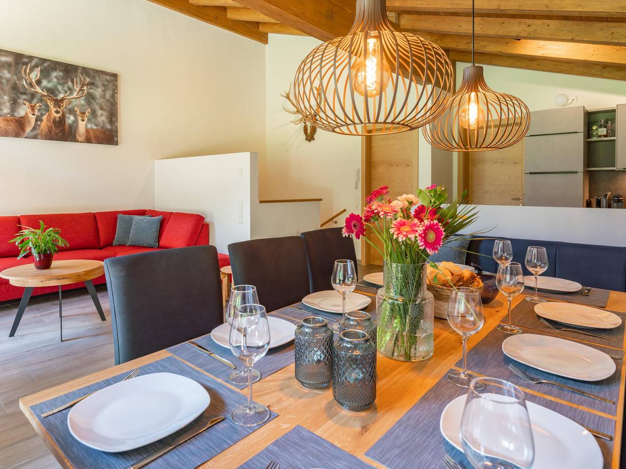 Atmosphärische Lodge am Rande des Dorfes
 in Pinzgau