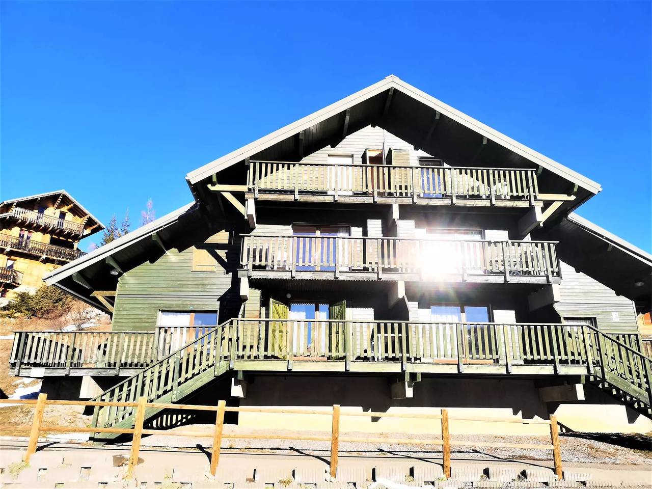 Ganze Wohnung, 2 Zimmer 6 Personen - Die Chalets von Aurouze in La Joue du Loup, Le Dévoluy
